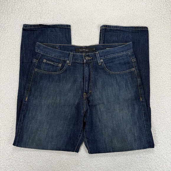 Calvin Klein Other - Calvin Klein Relaxed Straight Jeans Mens 34x30 Streetwear Grunge Casual Normcore